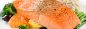 Baked Salmon with lemon