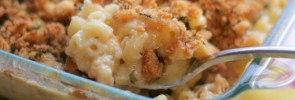 Macaroni, cheese, bacon, etc.