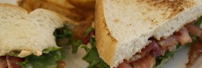 Perfect BLT sandwich