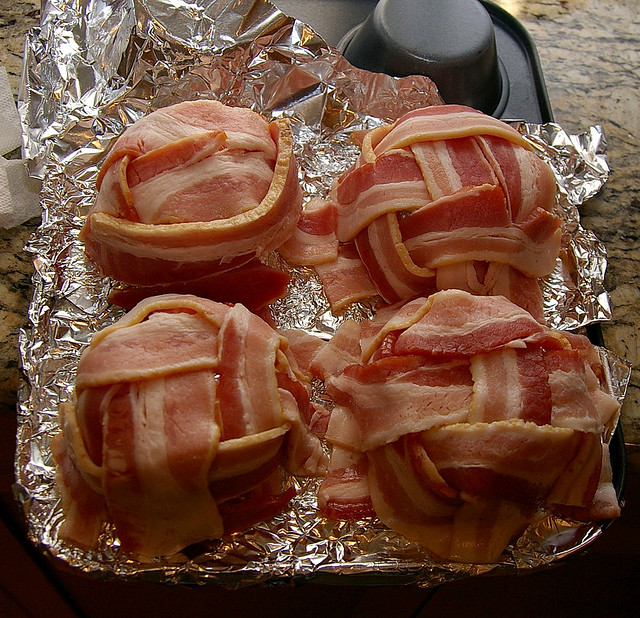 basket of bacon