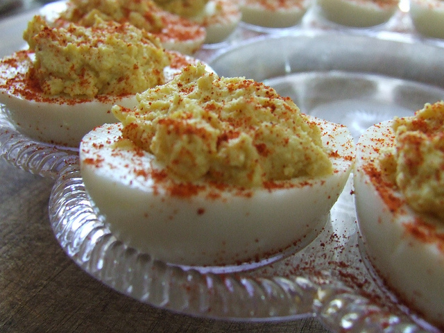 Classic deviled eggs