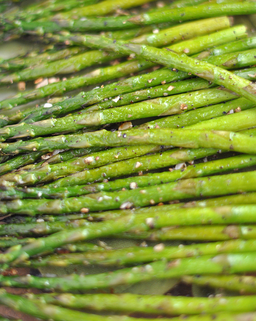 Roasted Asparagus - Lots and lots of Roasted Asparagus